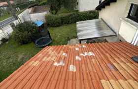 Nettoyage toiture biganos 33380